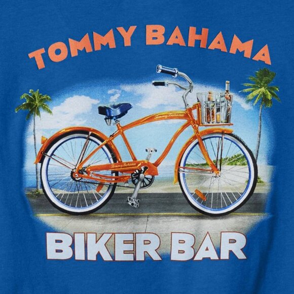 TOMMY BAHAMA Aloha Hawaiian Shirt Black on Gray Floral 100% Silk Shirt Sz XL - Picture 2 of 7